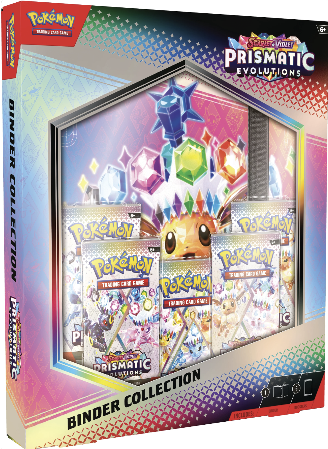 Pokémon TCG: Scarlet & Violet 8.5 - Prismatic Evolution - Binder Collection